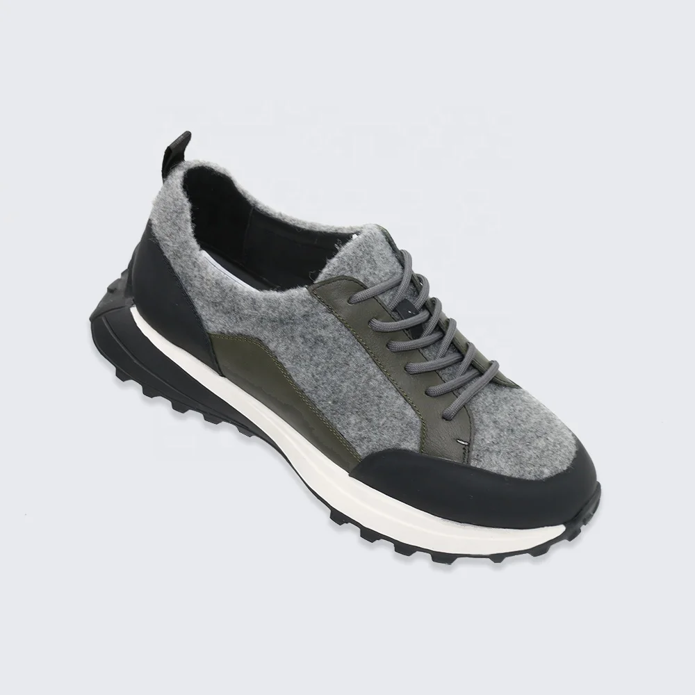 LANCI wholesale sneaker genuine leather shoes walking style shoes