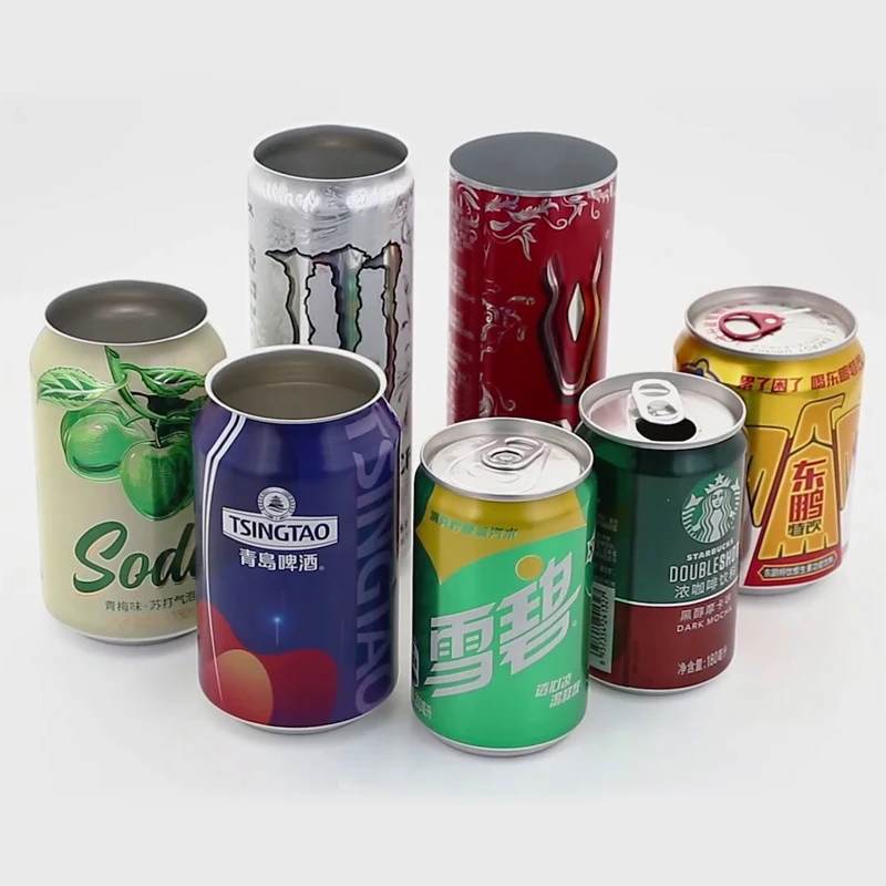 Empty Aluminum Beverage Cans Manufacturer with 200ml-500ml