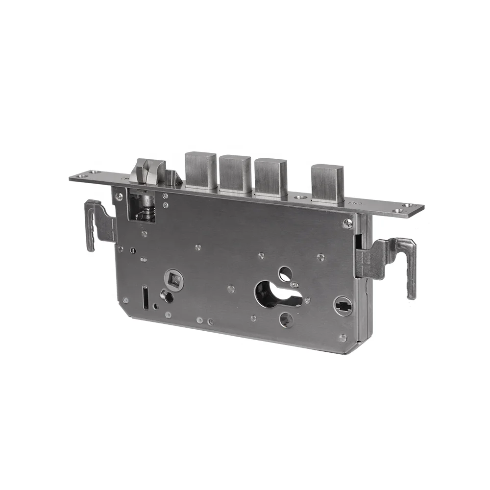 customized door lock body electronic lock body SUS 304 square spring latch bolt safe mortise lock body