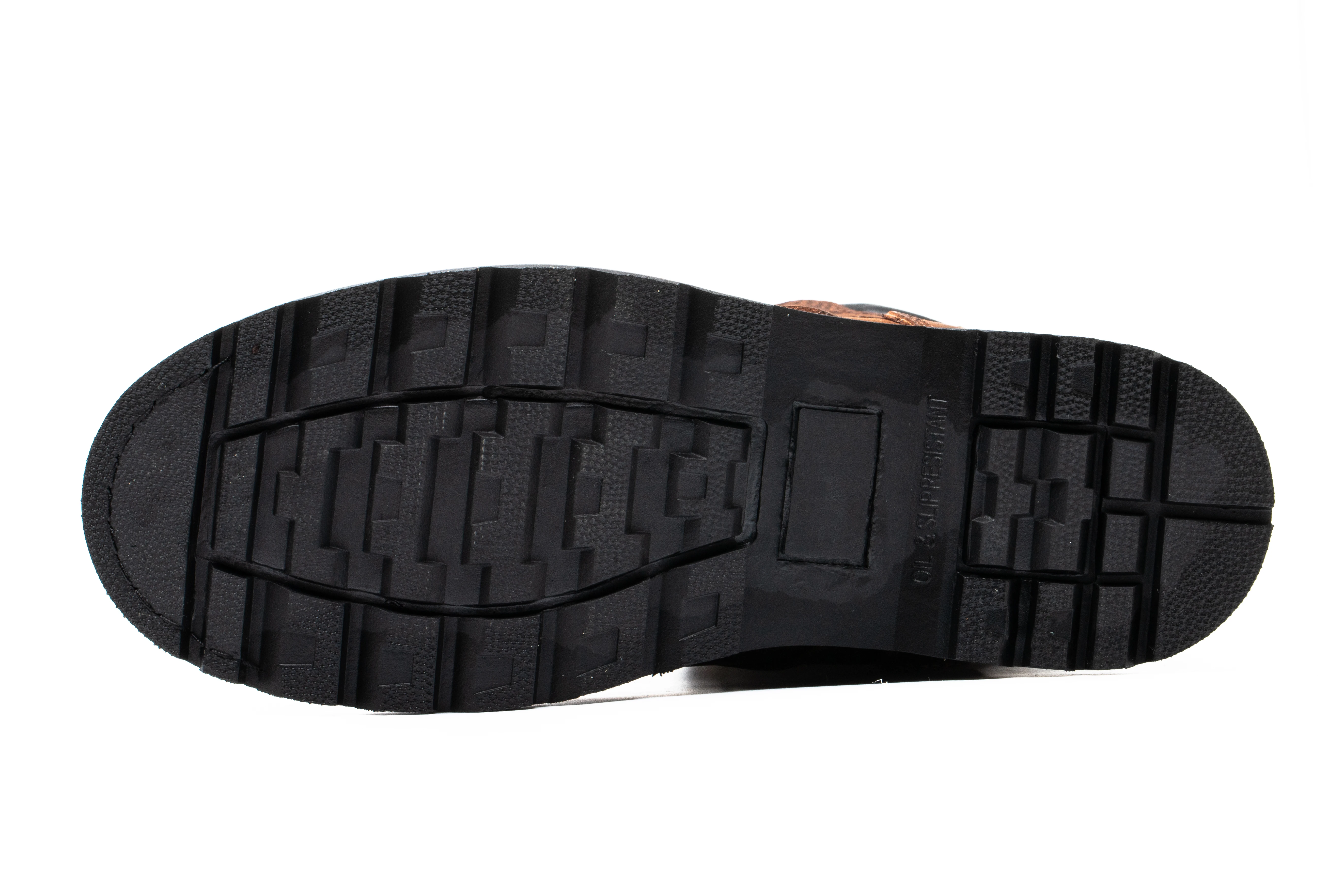 Handmade Crazy Horse Cowhide Vintage Stylish Steel Toe Work Boots For Men