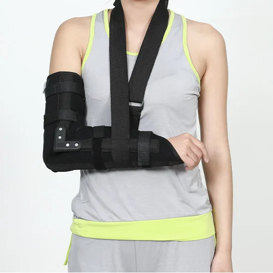 Pediatric Hinged Elbow Support  Orthosis Brace For Sprain Arm Fixed Support Elbow Brace Arm Support Splint Orthosis