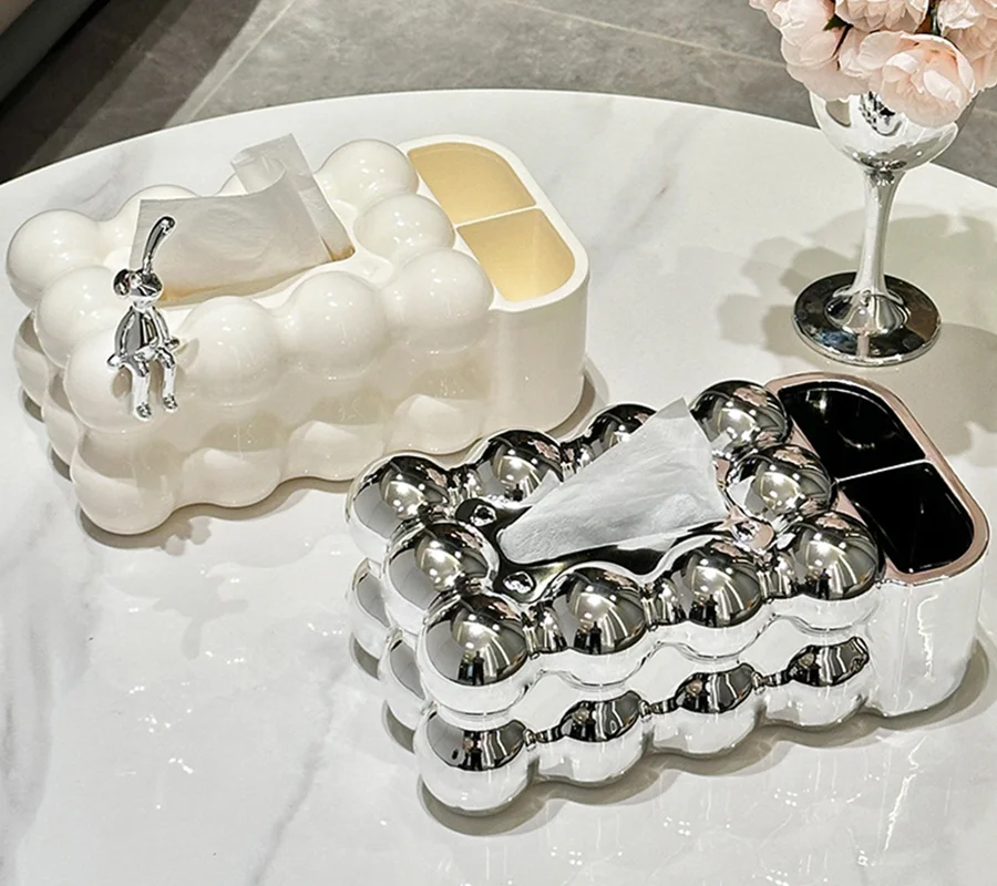 Tissue Holder Home Wet Tissue Storage Box Desktop Toilet Paper Storage Case Napkin Dispenser Plastic Tissue Box