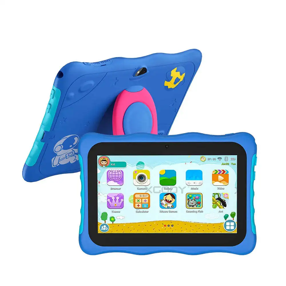 HOT SELLING Android 10 7 inch oem android tablet in stock wifi tablet  educational tablet for children RAM 4+64GB
