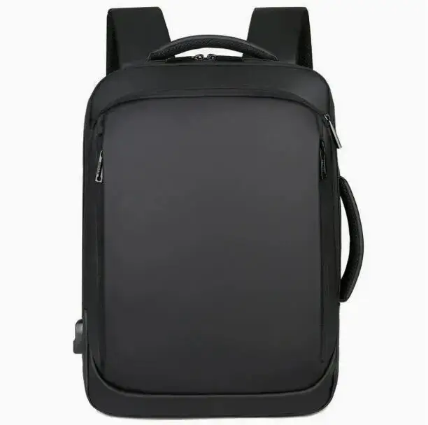 Men`s waterproof laptop backpack with usb charging port high quality travel camping backpack student school bag daypack hot sell