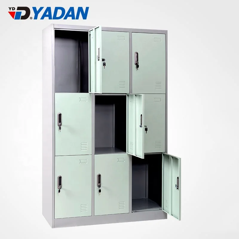 luggage storage powder coat bedroom almirah design  worker steel locker cabinet