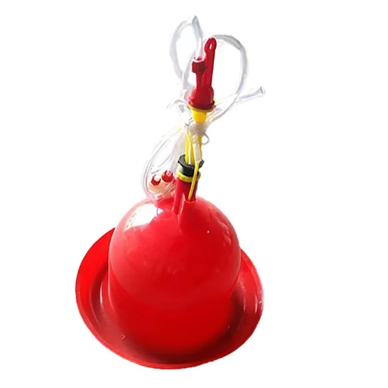 Plasson  Drinker Plastic Bowl Poultry And Feeder With Adapter Water Drinkers On Drinking Line System