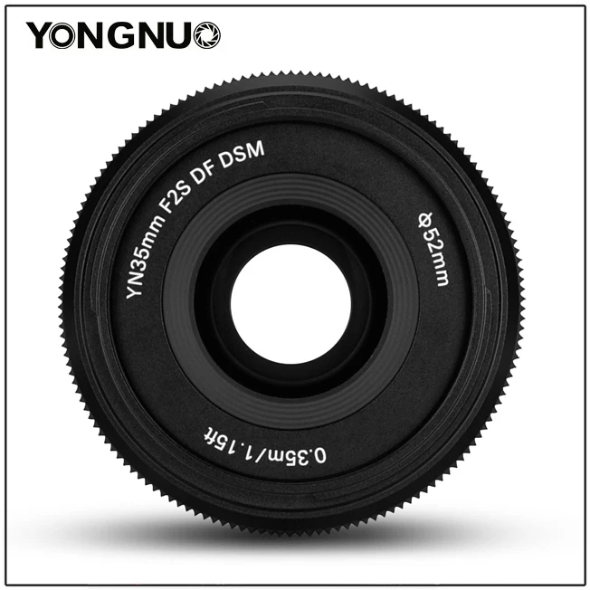  YONGNUO YN35mm F2S DF DSM широкоугольный объектив с полной рамой для камеры электронным