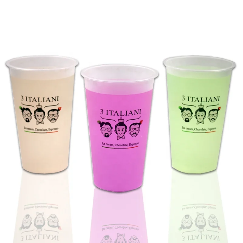 Одноразовая Пластиковая чашка с крышкой, 16 унций, 520 мл, 700 мл