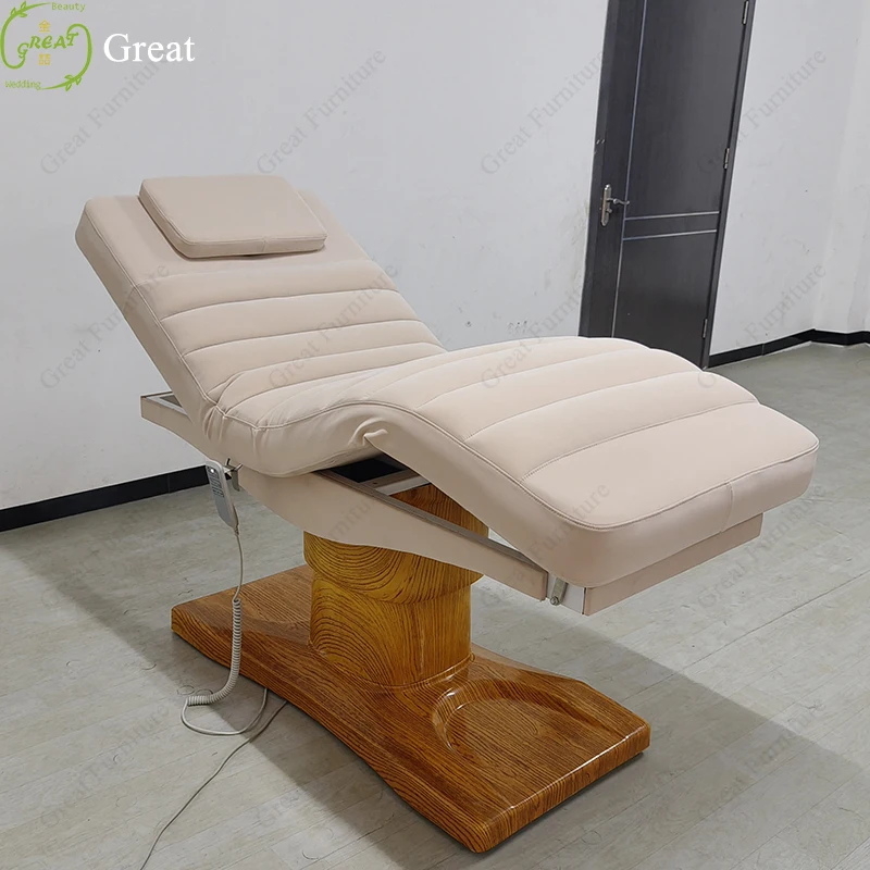 High end beauty salon equipment 3 motor massage table luxury saloon cosmetic massage bed for sale