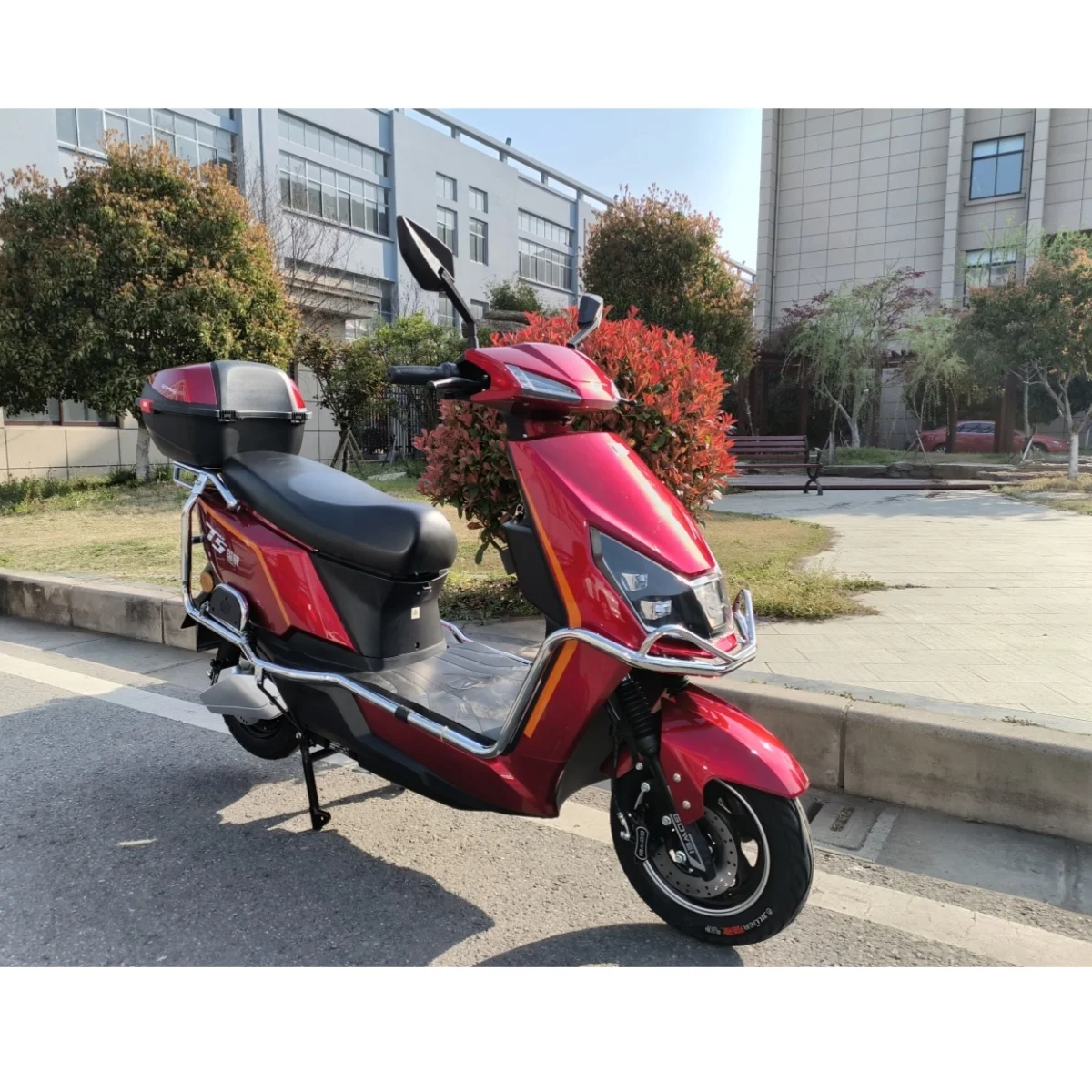 made in china 1000w powerful adults electric scooter battery powered motorcycle  72V gowei electric moped for sale