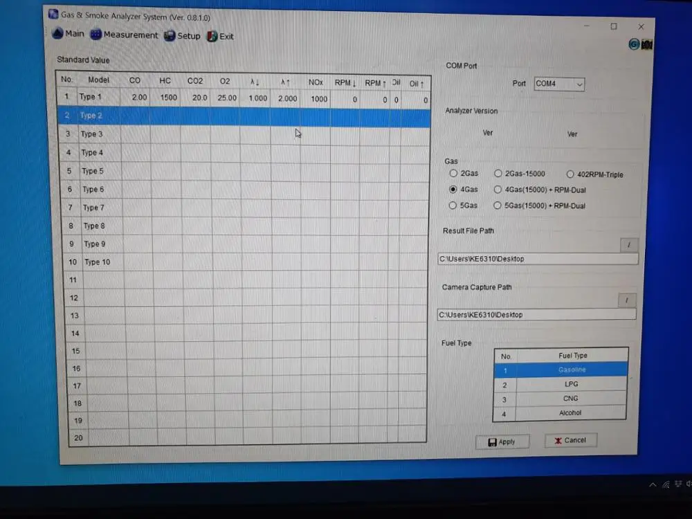 KOENG Portable Automotive Exhaust Gas Analyzer KEG-200 High quality, Made in Korea