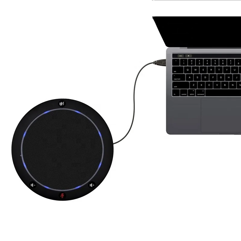 hot sale USB conference room phone speaker speakerphone mic USB conference room speakers