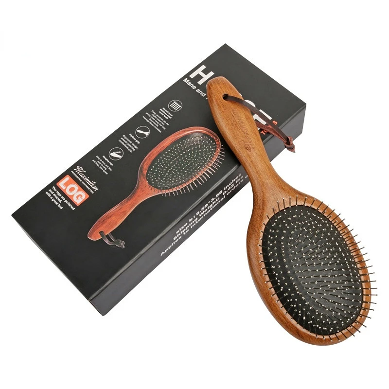 Hot Sell Handmade Equine Mane And Tail Horse Brush Professional Horse Grooming Comb For Easier Grooming Comfortable Durable