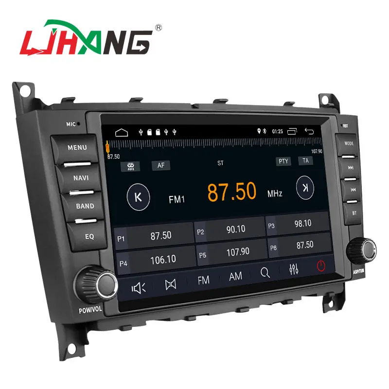 Android 12 car multimedia player radio for Mercedes Benz Clase C W203 2004-2007 CIC W203 2008-2010 W209 gps navigation stereo