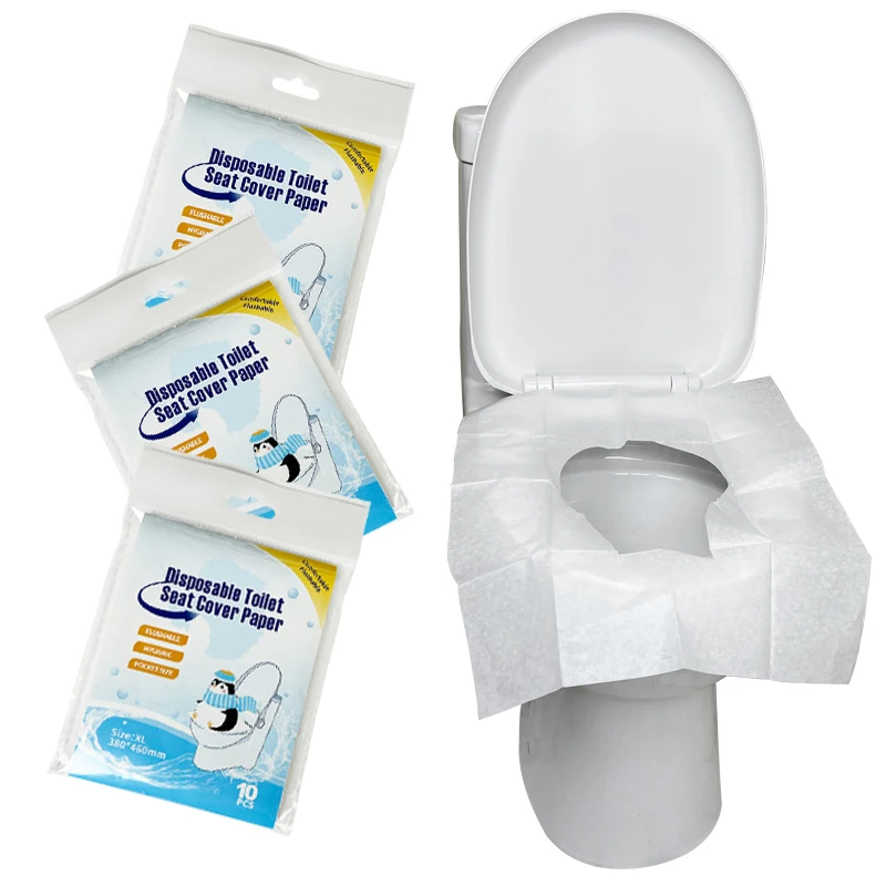 Travel disposable toilet seat cover flushable toilet seat cover disposable toilet seat covers