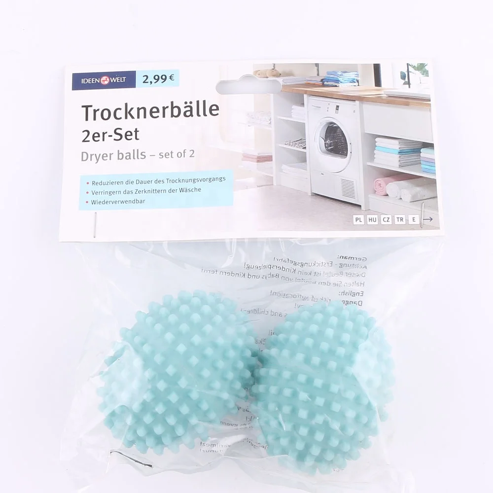 reusable plastic pvc soften fabric laundry clean ball