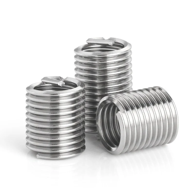 Factory customized wholesale M4 M6 M8 stainless steel metal spiral spring thread inserts