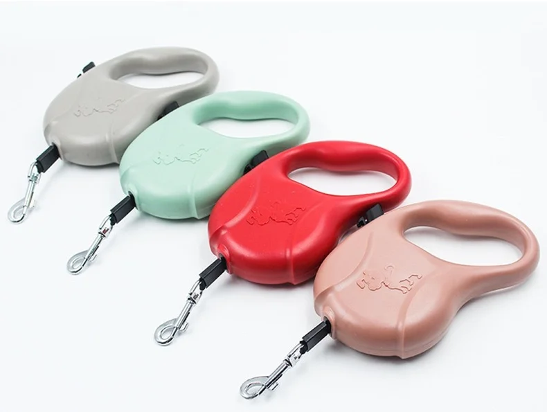 Wholesale Automatic Pet Leash with Adjustable Traction Rope 5m Long Dog Walking Leash