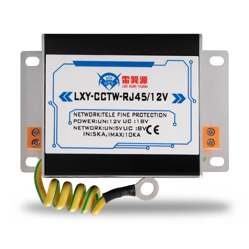 Устройство защиты от перенапряжения Spd Ac 3 в 1, сетевой отслеживающий источник питания, молния, защита от перенапряжения сигнала