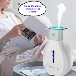 Bluetooth audio humidifier night light home pregnant women baby aromatherapy atomizing musical instruments  humidifier