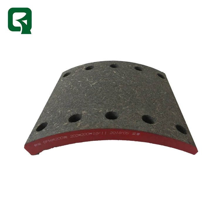 WVA# 19094 Heavy Truck Trailer Bus Brake System Lining Premium Truck Brake shoe lining