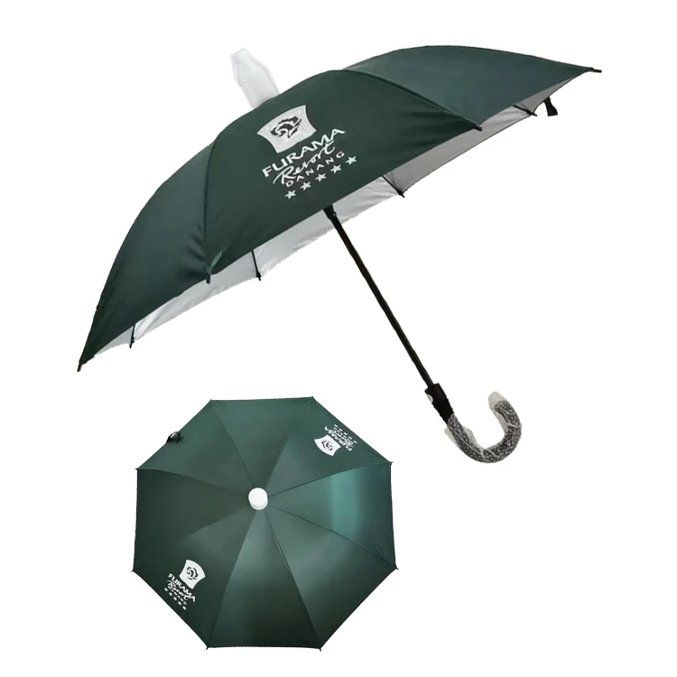 62 Inch Golf Umbrella with Telescopic Sleeve Waterproof Large Windproof Rain Umbrellas Non-Drip Stick Umbrella Transparent Cover