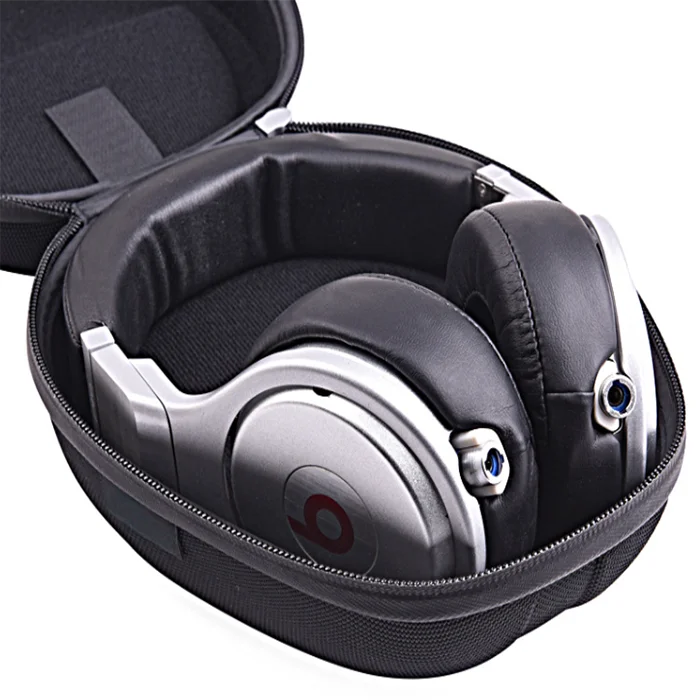 Professional Manufacturer Waterproof Protective Custom Eva Headphone Case with Zipper