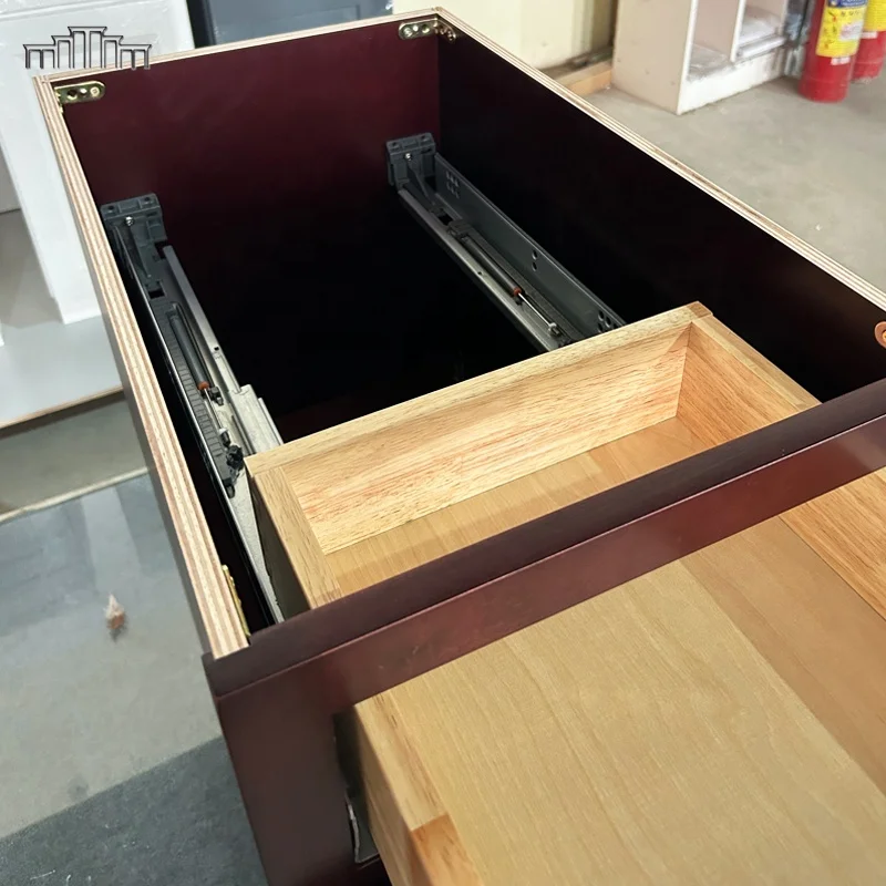 China/Vietnam Factory Door To Door Shipping To The United States Wholesale Kitchen Cabinets American Wooden Cabinets RTA Cabinet