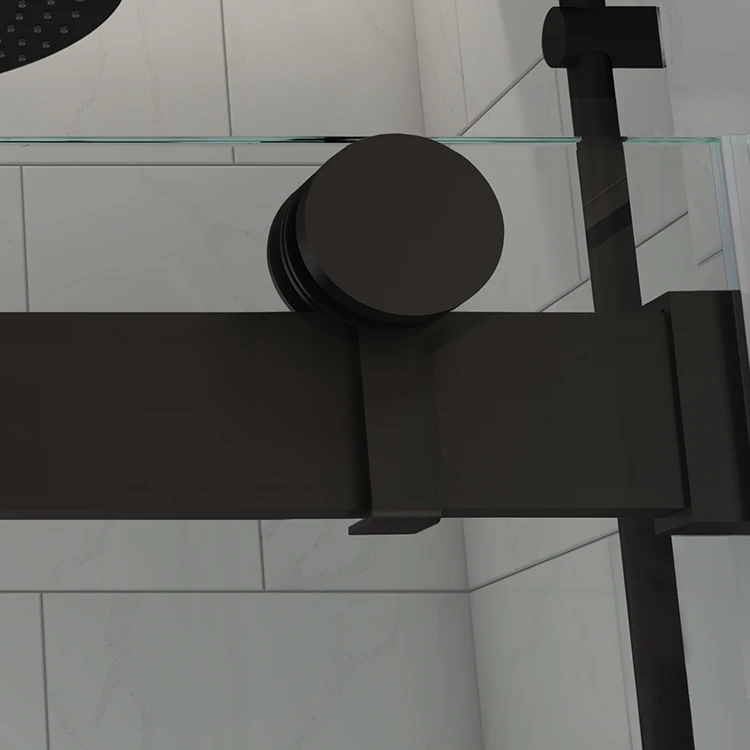 
Seawin Lifetime Warranty Luxury Frameless Bypass Sliding Tempered Glass Showers Doors 