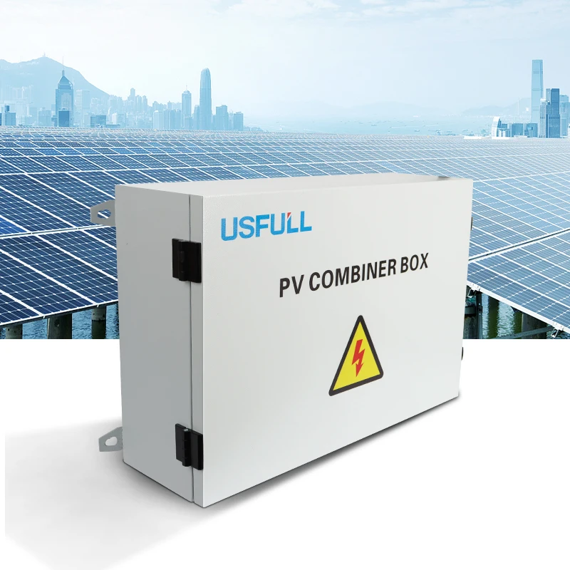USFULL Outdoor Use IP65 Waterproof 1000V 1500V Combiner Box For Solar System