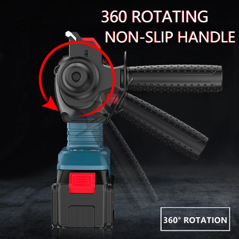 NEWONE Brushless cordless Rotary Hammer drill Impact function drill electric Hammer for 18V MAKITA battery