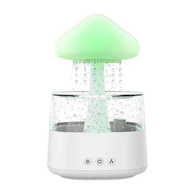 7 Colors Led Night Light Ultrasonic Smart Home Essential Oil Aroma Diffuser Luxury Home Decoration Raining Cloud Humidifier