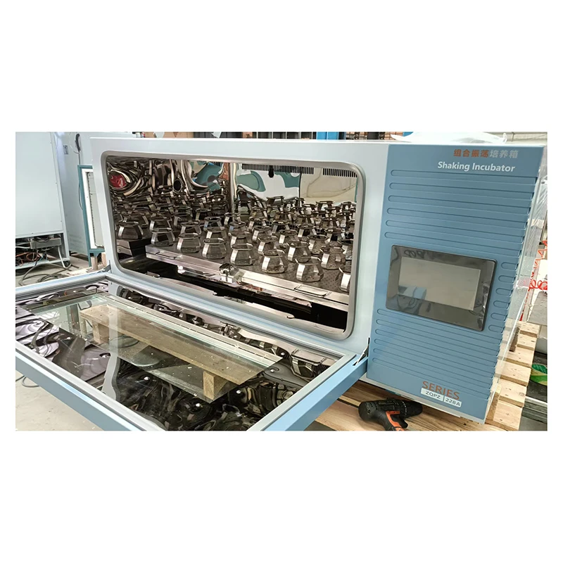 shaking incubator ce thermo shaker orbtal Lab constant temperature equipment 3 layer combine