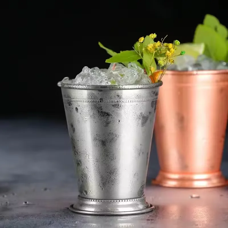 Vintage Stainless Steel Mint Mojito Julep Cup