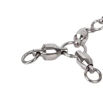 3 ways  stainless steel fish bearing swivel fishing gear fishing accessories  saltwater for sale