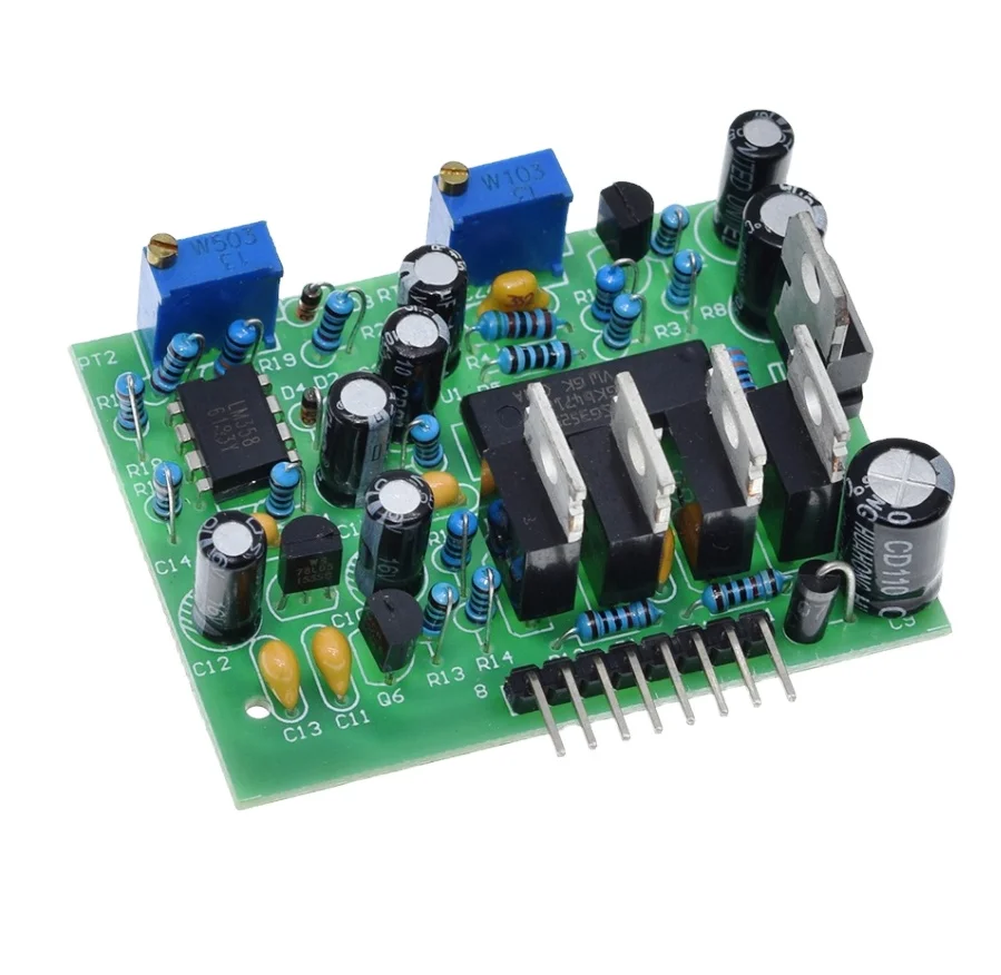 Плата драйвера инвертора 13-40 кГц SG3525 LM358, высокочастотный регулируемый постоянный ток 12-24 В, 5000 Вт