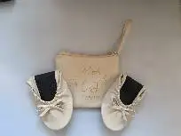 Foldable Flats and Travel Pouch - Travel Slipper Hot sale ballerina shoes new design ballet slippers