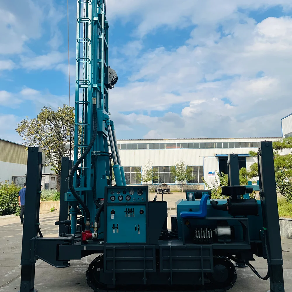 FY300B 6.6m Tower Water Well Drilling Rig with Drilling Depth 300m Water and Gas Dual Purpose