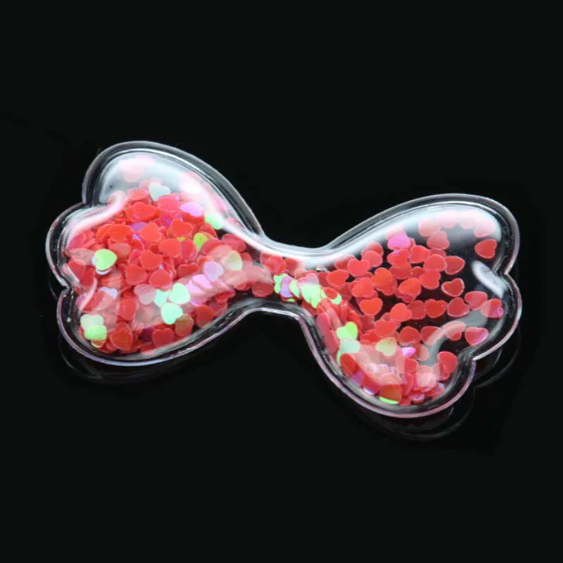 cute bow tie shape knot hair clip pins for small girls