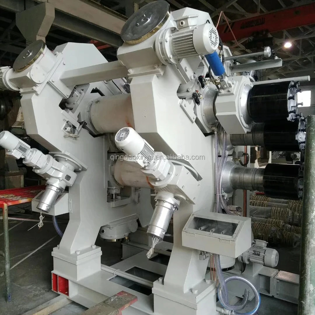 Rubber Sheet Pvc Film Calendering Machine Line Nature Rubber Calendering Machine Rubber Three Roller Calender