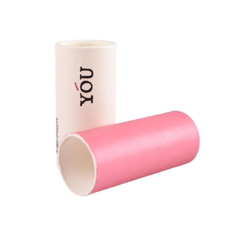 white brown round kraft cardboard tube packaging essential oil glass dropper bottle paper tube in stock