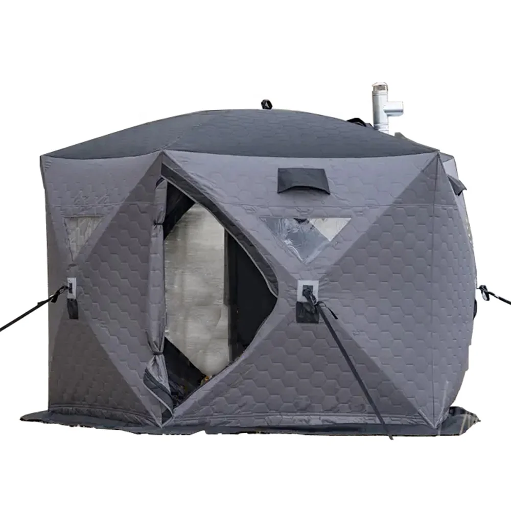 F03-IT1029 High Quality Easy Set-Up 4-5 Persons Sauna Tent Portable Design Camping Sauna Tent