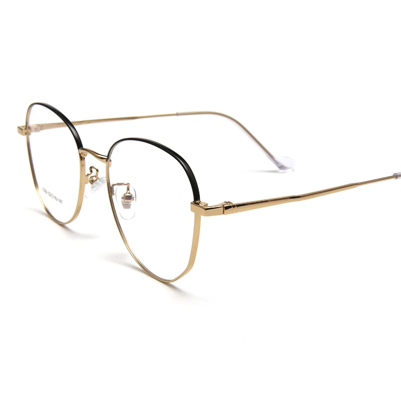 Cheap Price Unisex Alloy Round Eyewear Optical Glasses Frame