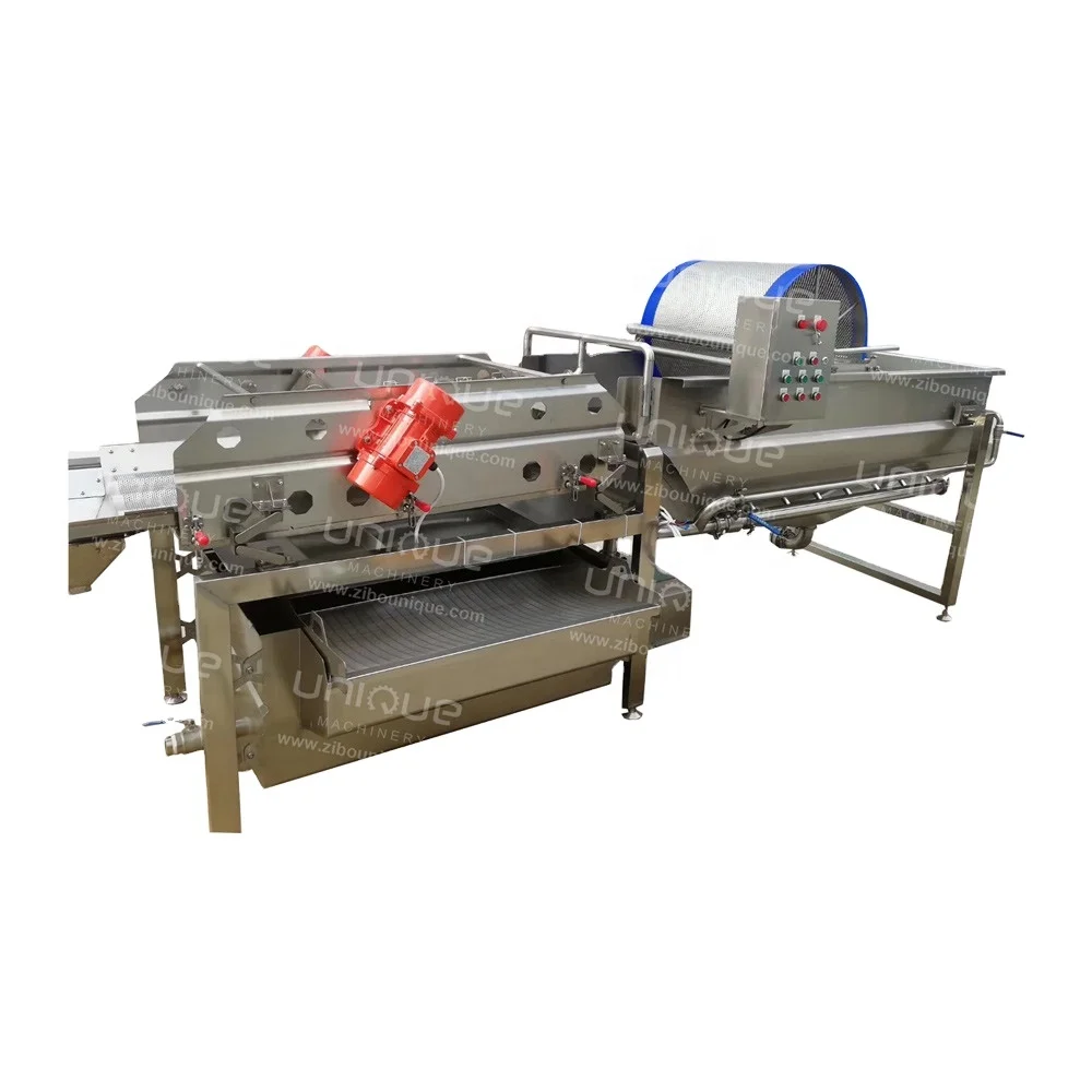 High efficiency fruit and vegetable cleaning machine salad vegetable washing machine