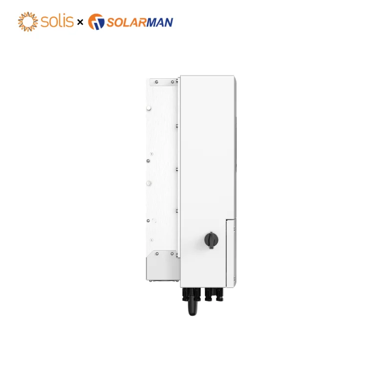 Solis Hybrid Solar Inverter Single Phase Grid-Tied 3KW to 6KW Pure Sine Wave Output Designed Lithium Batteries IP65 Protection