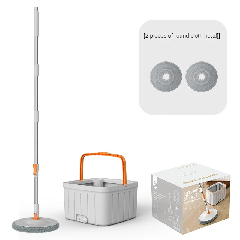 Factory Lazy Household Sewage Separation No Hand Wash Rotating Floor mop with bucket