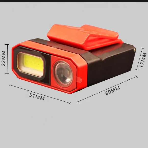 Новая Индуктивная клипса для рыбалки на открытом воздухе кемпинга супер яркий сильный свет большие расстояния перезаряжаемая прочная Налобная лампа