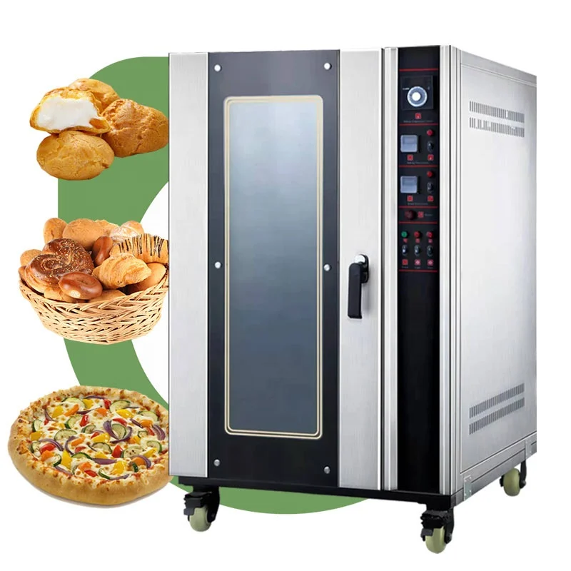 5 10 Tray Industry Circulation Professional Wide Rotary Convection Bakery Bake Electric Oven for Bread