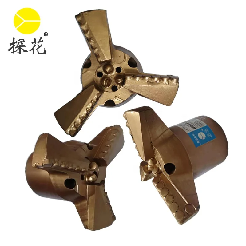 
Highest Level Credit Quality three wings pdc drill bit for sandstone drilling 220mm 