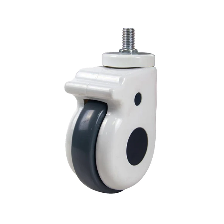 5 inch luxury ABS plastic cover wear-resistant medical bed casters wheel